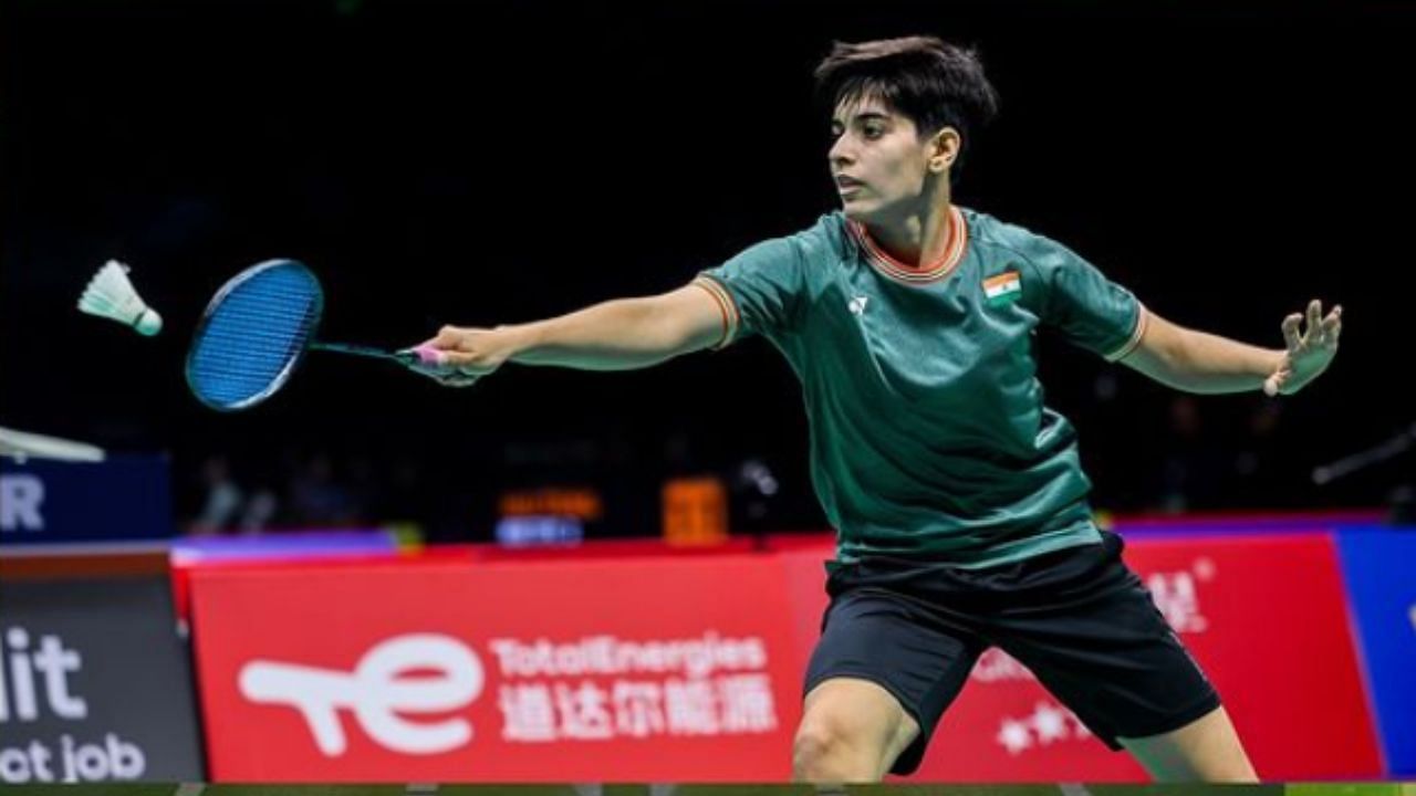 Indian in action on day four of the Uber Cup 
