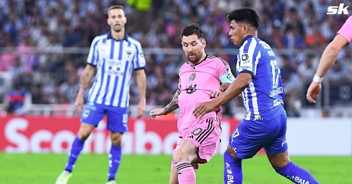 Lionel Messi was mocked by Monterrey.