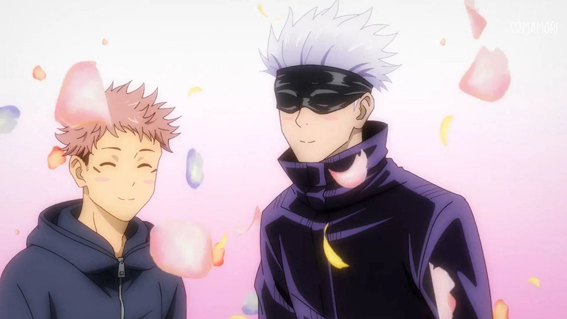 Gojo and Yuji as seen in the anime (image via MAPPA)