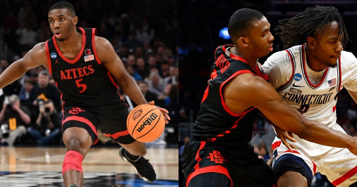 Lamont Butler of San Diego State enters the transfer portal