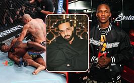 Israel Adesanya gives two-word reaction as Drake bags nearly $2M on Alex Pereira, 'Poatan' reacts to singer's bet