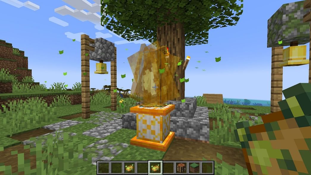 How to go to the Poisonous Potato dimension in Minecraft Aprils Fools