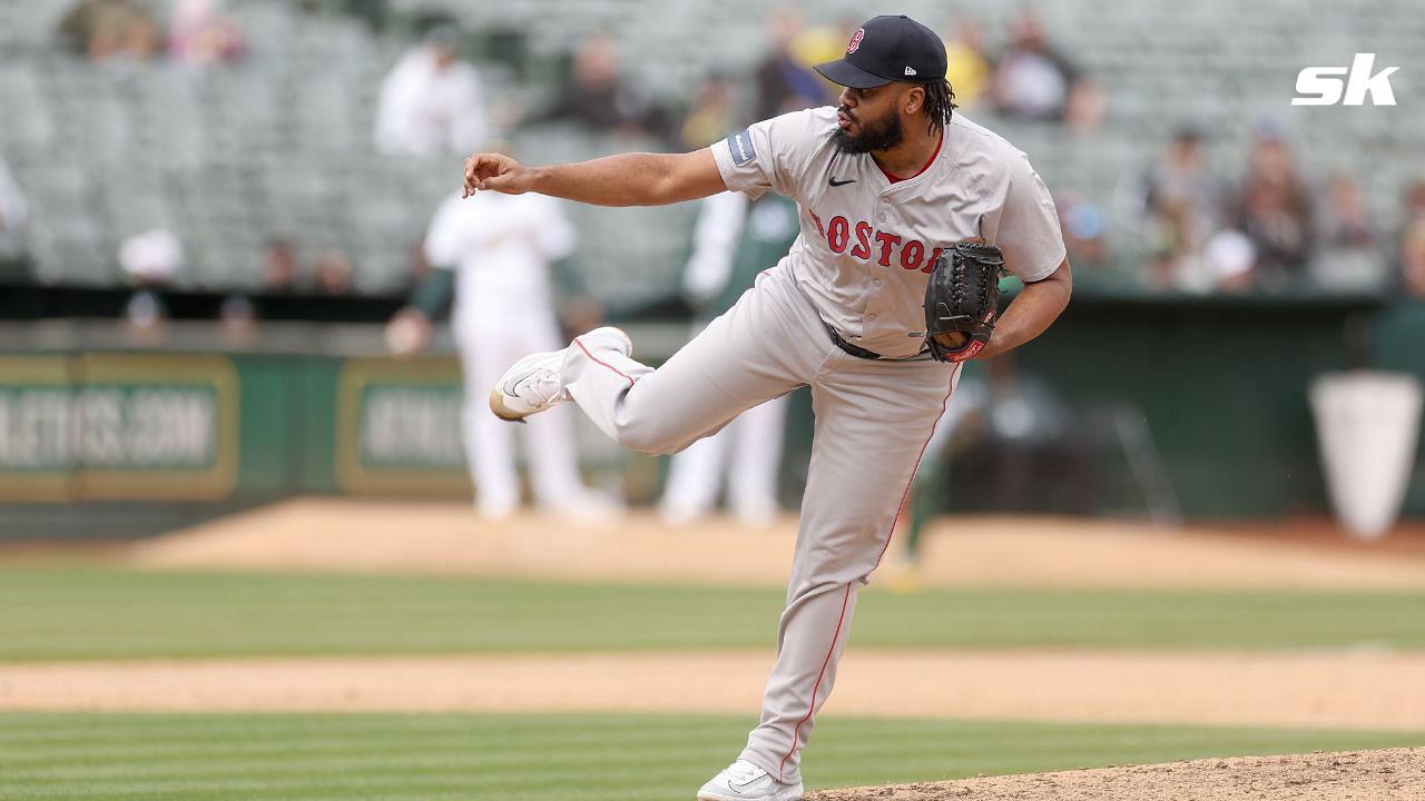 Red Sox pitcher Kenley Jansen lashes out over baseball slickness after save vs. Angels