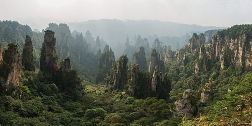 Zhangjiajie, China (Image via Atlas Obscura)