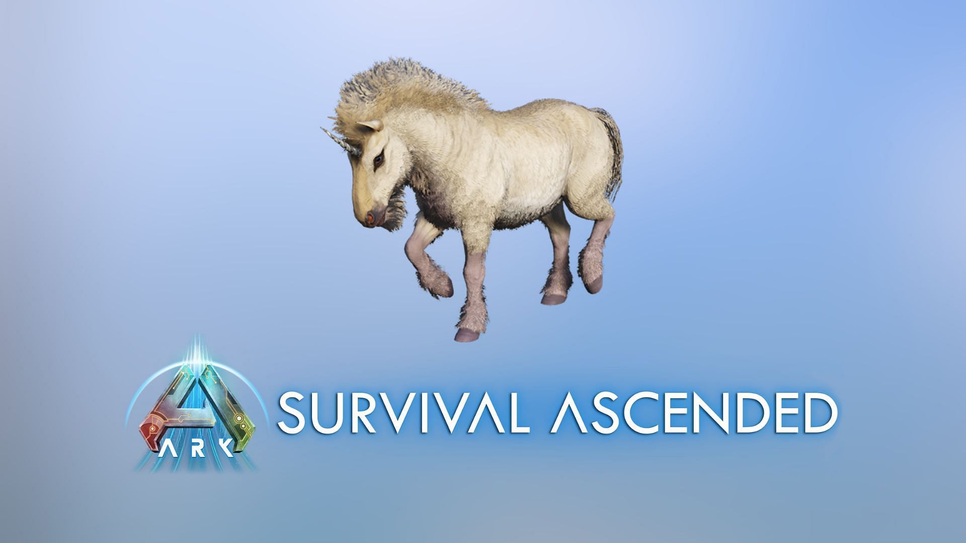 The Unicorn is one of the rarest creatures in Ark Survival Ascended (Image via Studio Wildcard)