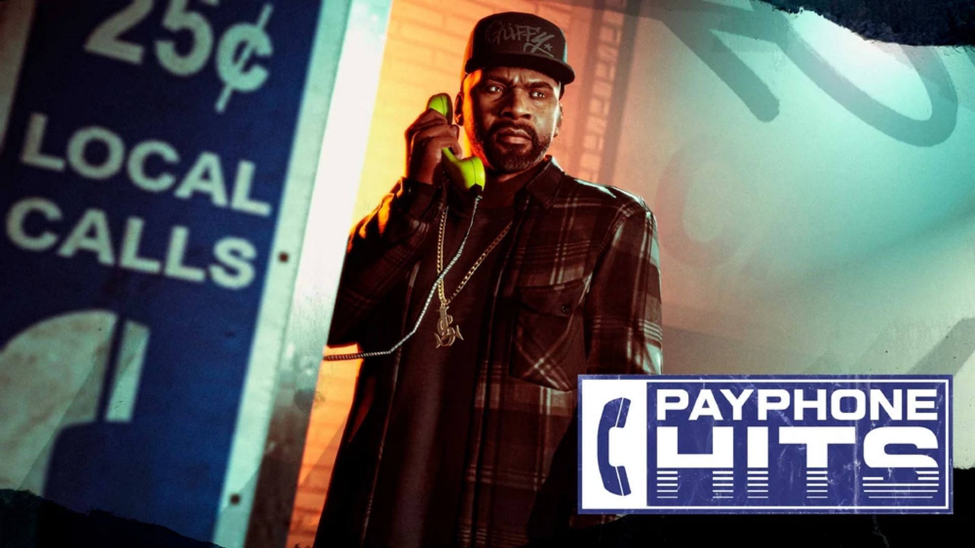The official poster for the Payphone Hits missions in Grand Theft Auto Online (Image via Rockstar Games)