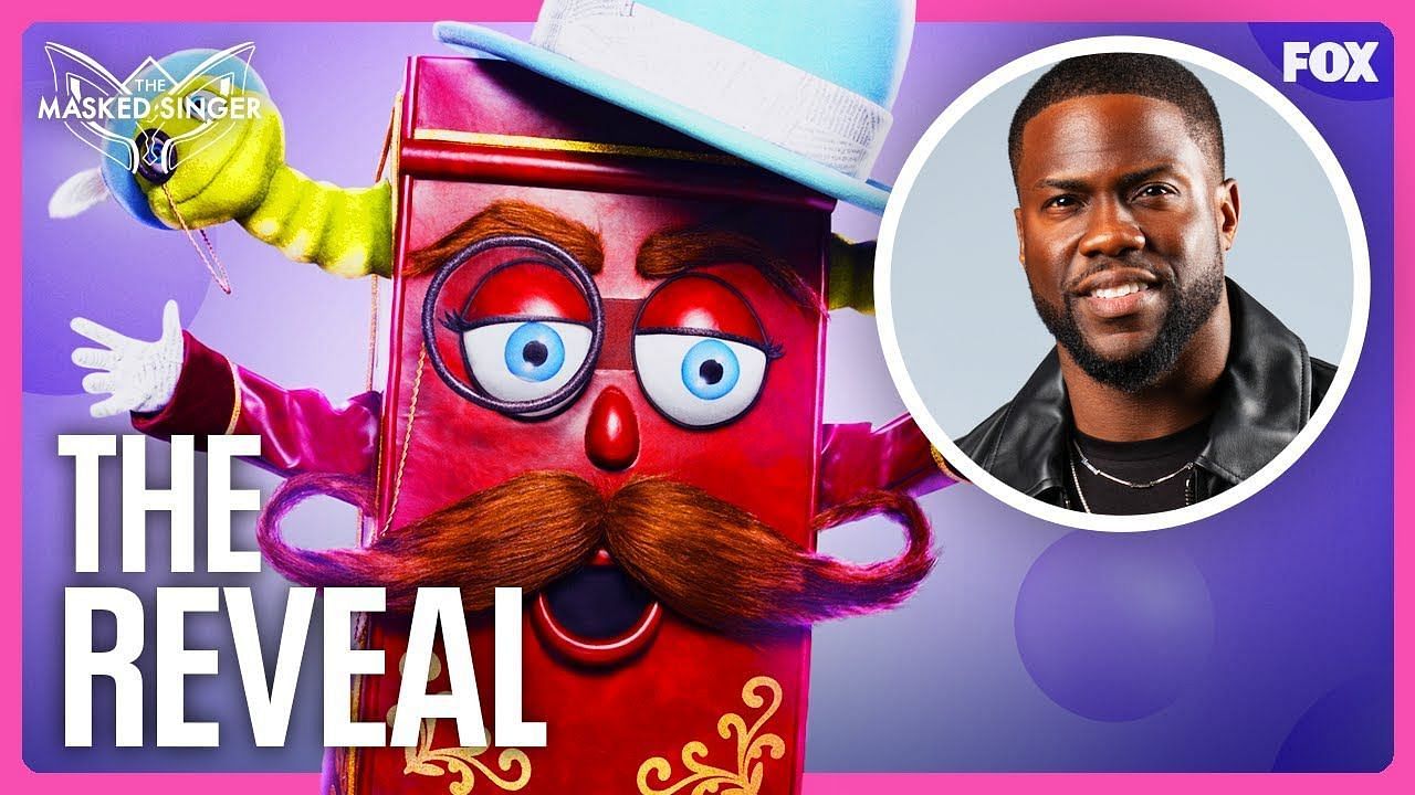 The Reveal: Kevin Heart is Book (Image via YouTube/ The Masked Singer)