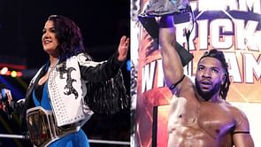 Bayley sends a message to Trick Williams after his NXT Championship win