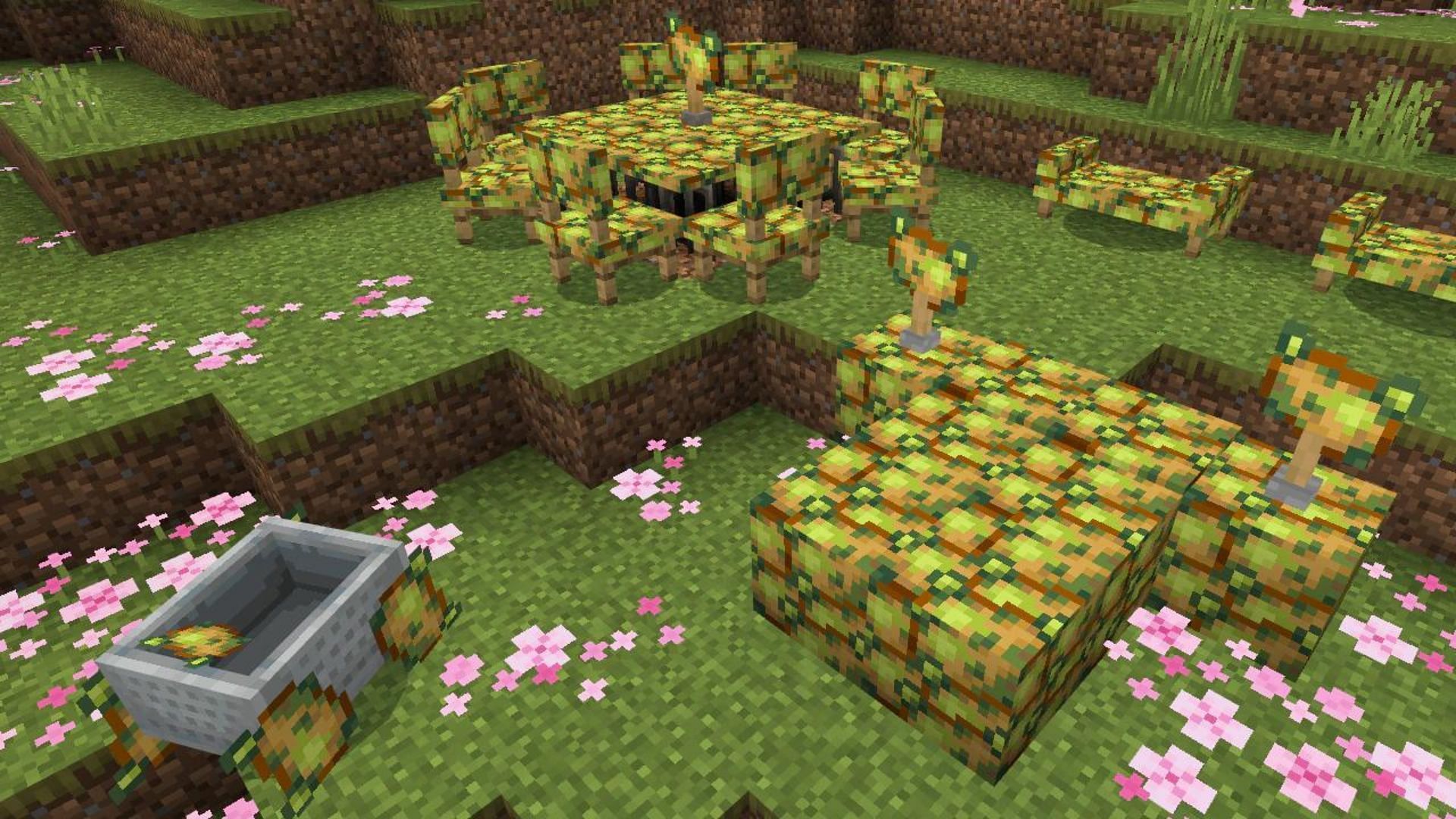 The potato cart in Minecraft (Image via Mojang Studios)