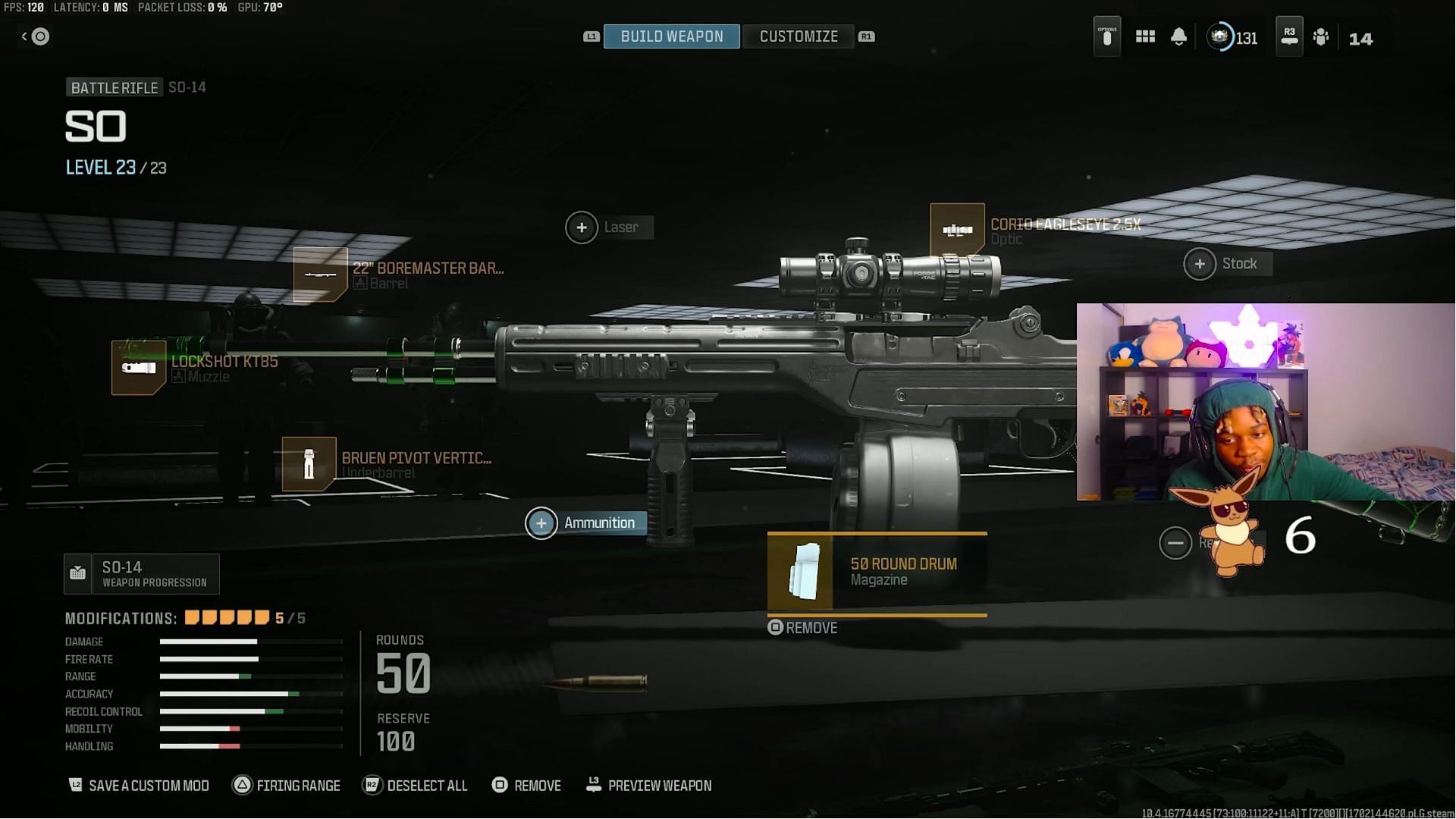 Best SO-14 loadout attachments (Image via Activision || YouTube/@KingBully)