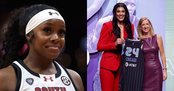 "Going to miss you": Raven Johnson emotionally bids farewell to South Carolina teammate Kamilla Cardoso following WNBA transition