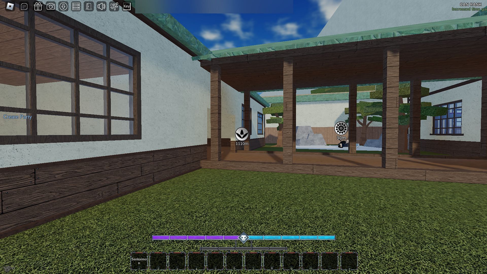 Using comma to toggle map markers (Image via Roblox)