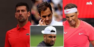 "Don't think Roger Federer, Rafael Nadal or Novak Djokovic ever thought they'd lose to me" - Nick Kyrgios