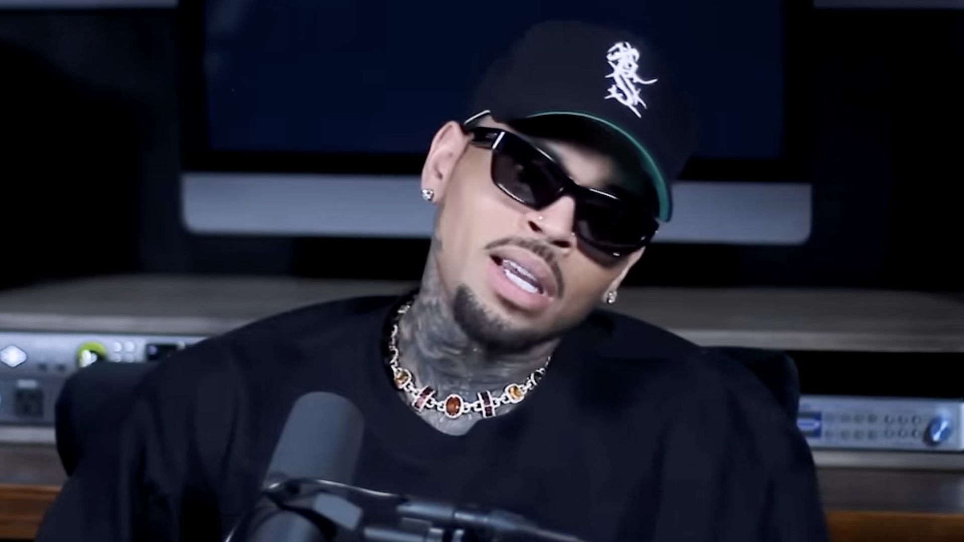 Chris Brown sits down for an interview with R&amp;B Money Podcast