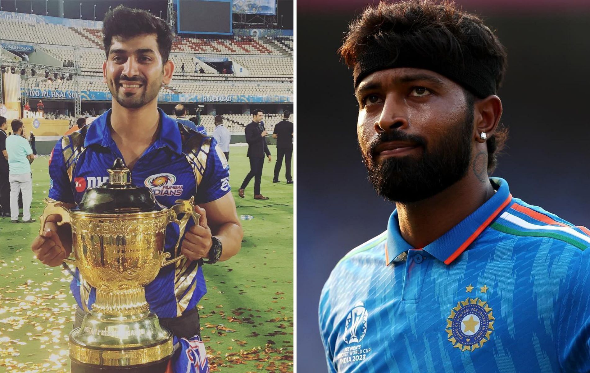 Vaibhav Pandya (L) is accused of duping the Pandya brothers of ₹4.3 crores.