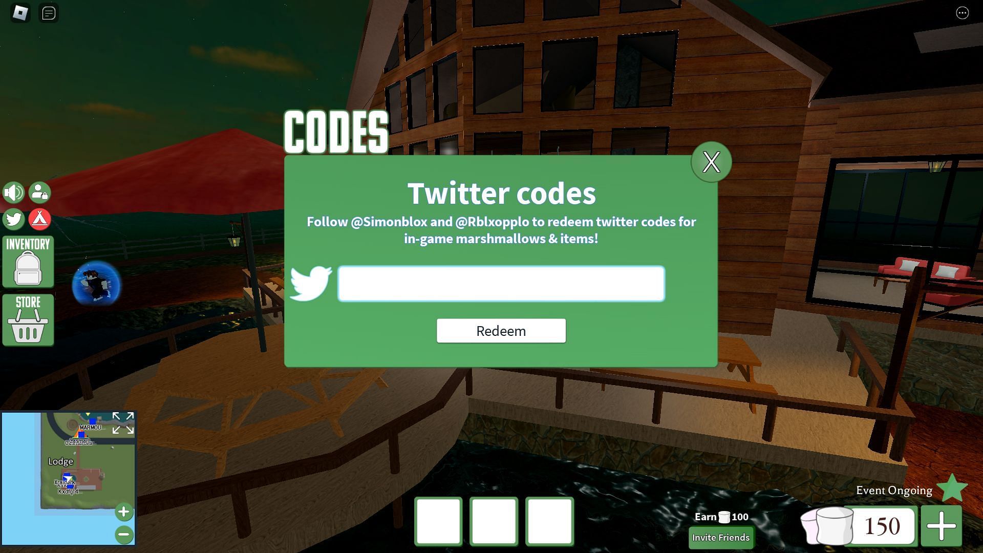 Active codes for Backpacking (Image via Roblox)
