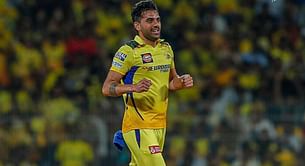 Why is Deepak Chahar not playing CSK vs KKR IPL 2024 match?