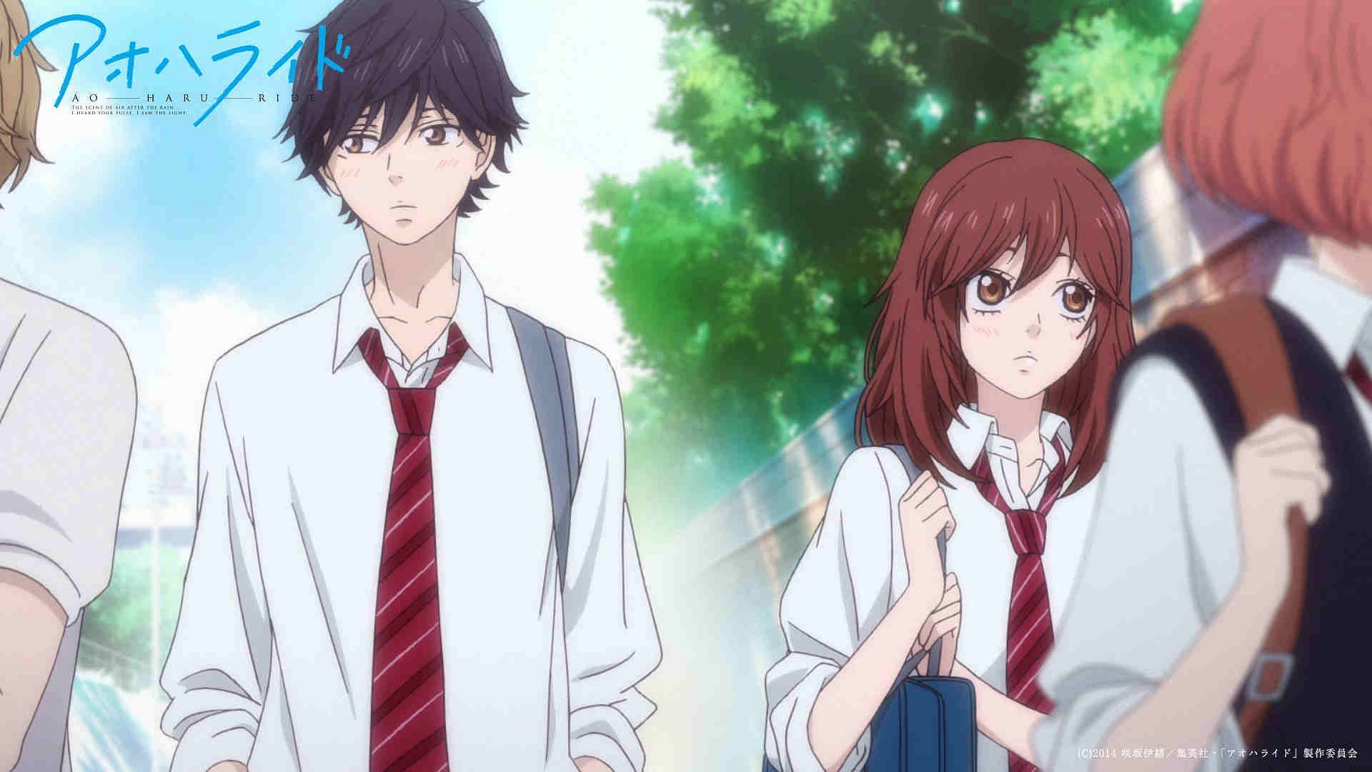 Ao Haru Ride (Image via Production I.G)