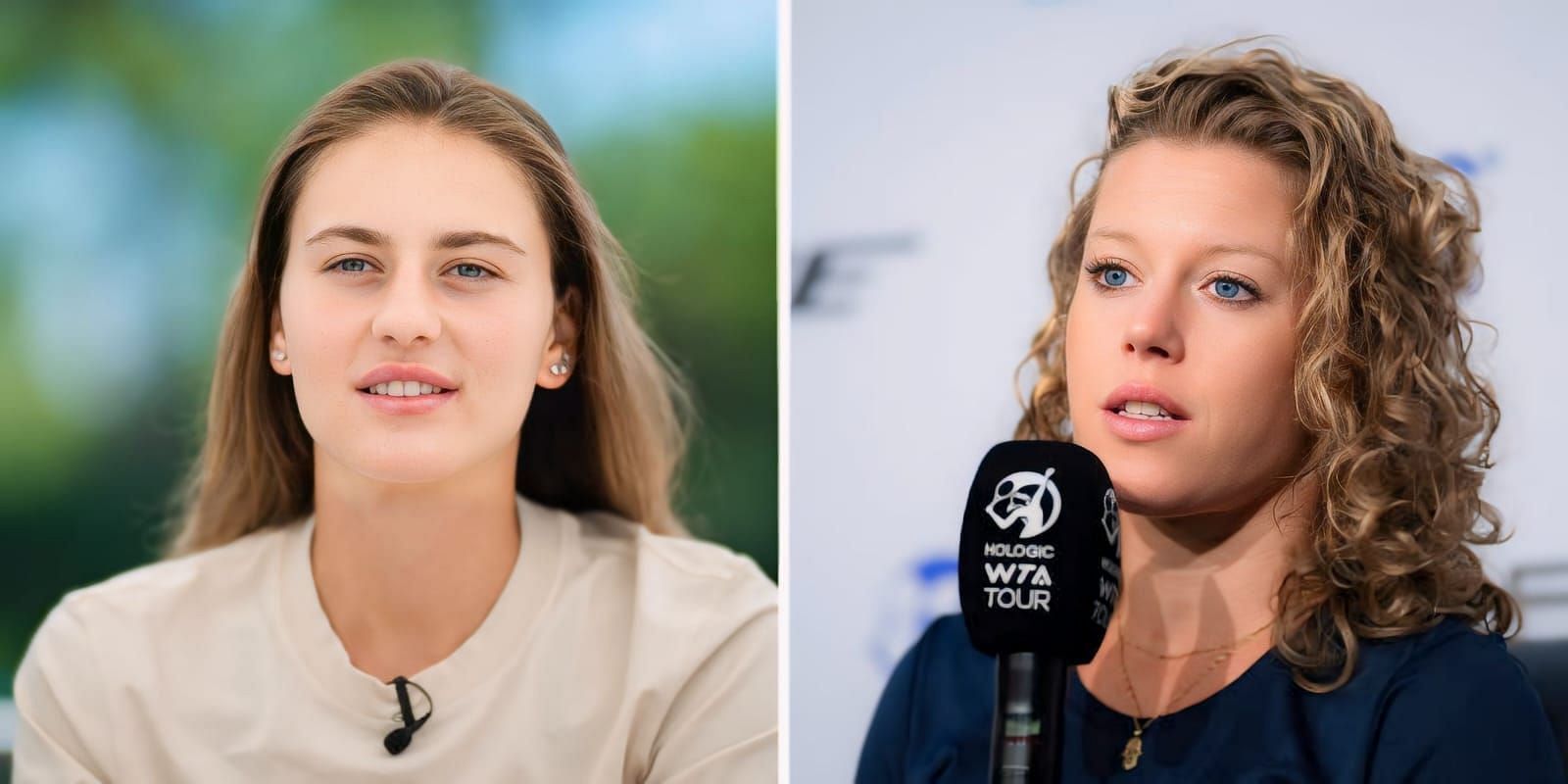 Marta Kostyuk and Laura Siegemund