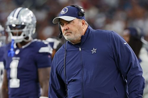 Mike McCarthy at Los Angeles Rams vs. Dallas Cowboys