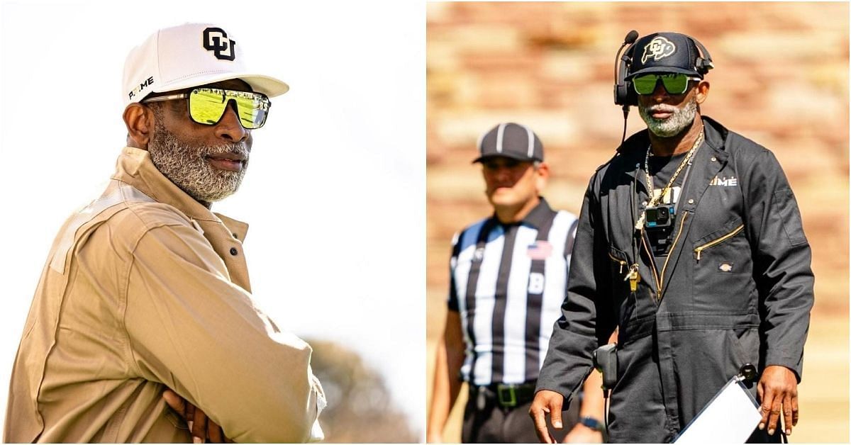 Colorado Buffaloes head coach Deion Sanders 