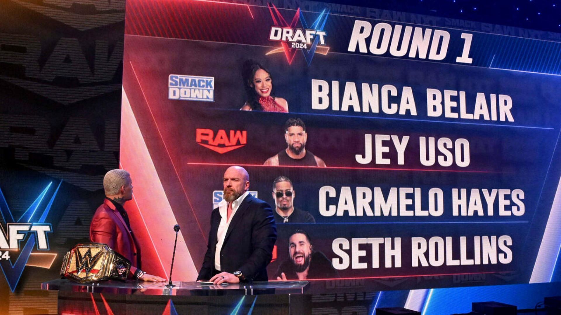 Cody Rhodes opened and closed Night 1 of the Draft.