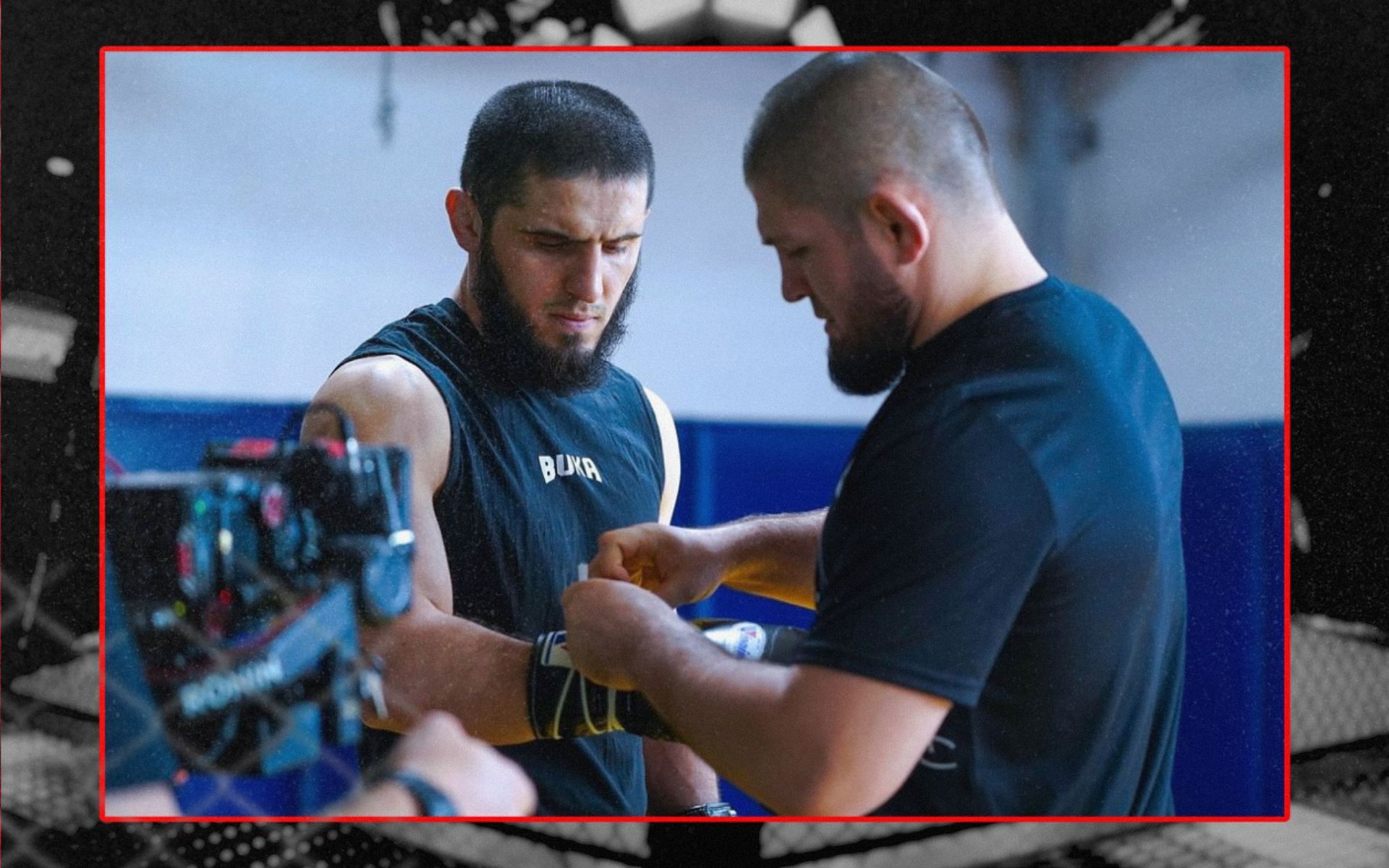 Islam Makhachev discusses on surpassing Khabib Nurmagomedov