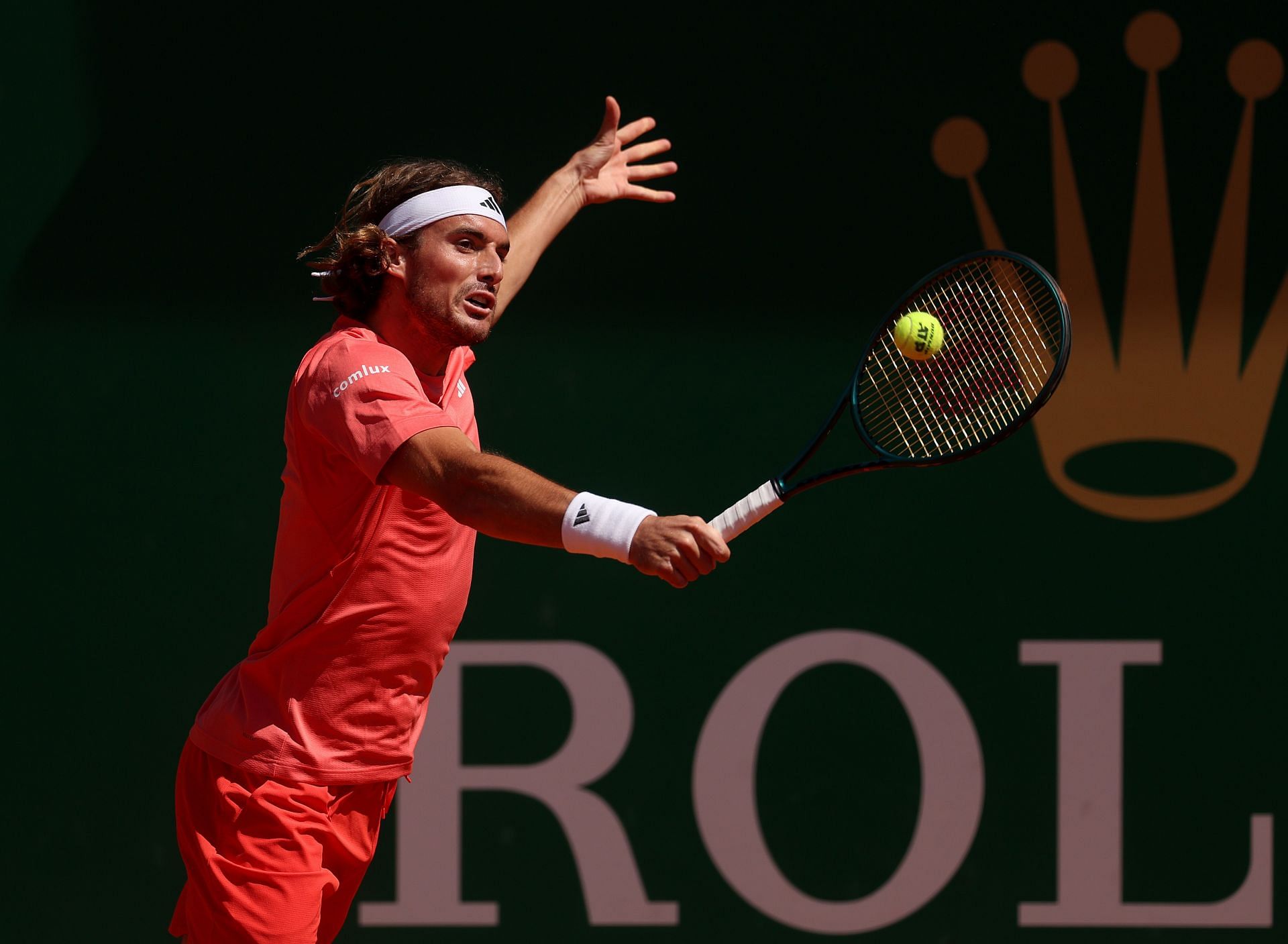 Stefanos Tsitsipas at the 2024 Rolex Monte-Carlo Masters