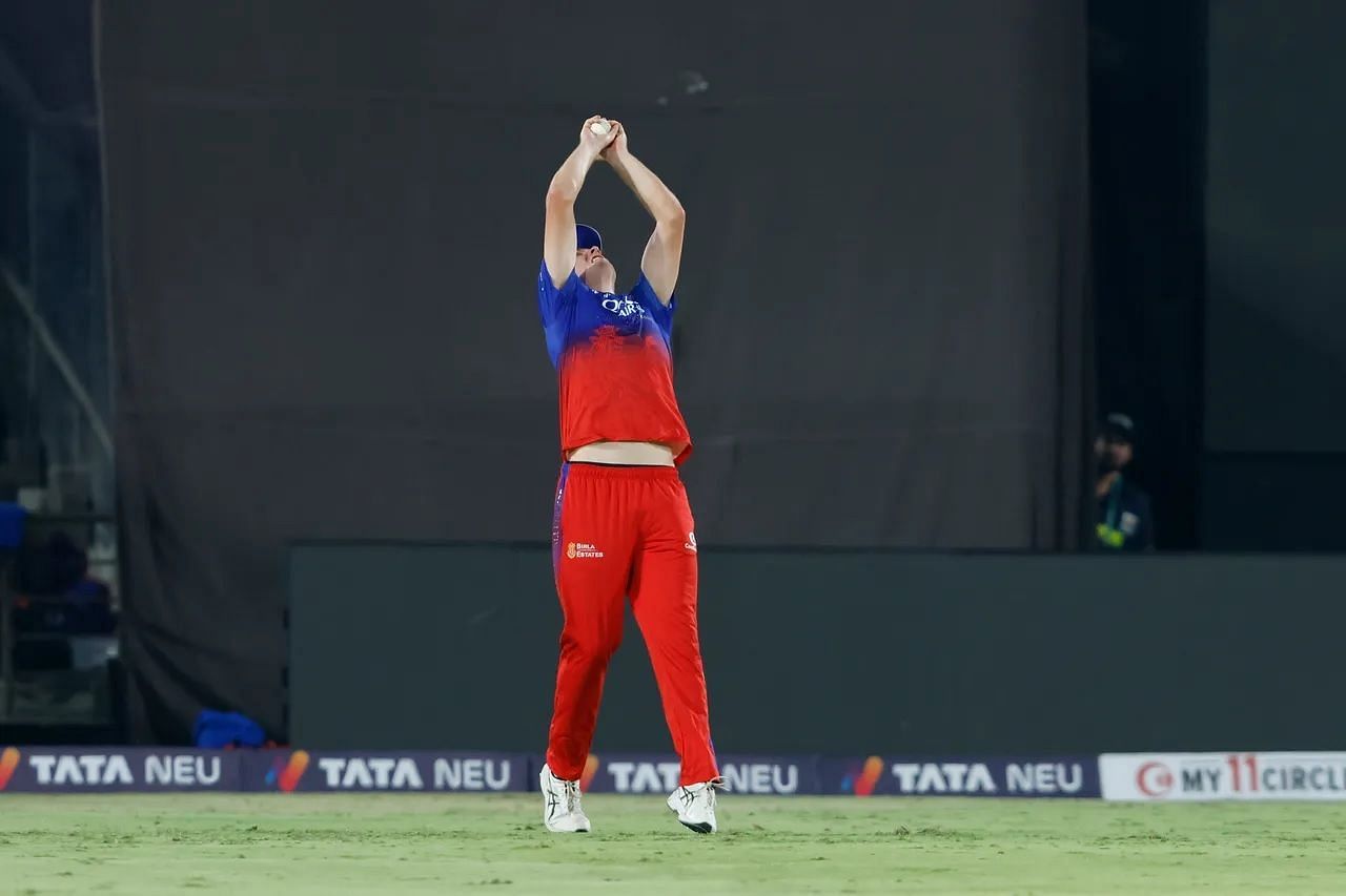 Cameron Green took a good catch to dismiss Heinrich Klaasen off Swapnil Singh's bowling. [P/C: iplt20.com]