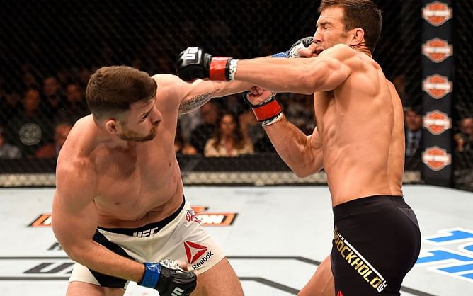 "I would love to" - Michael Bisping expresses desire for trilogy fight with Luke Rockhold in Karate Combat