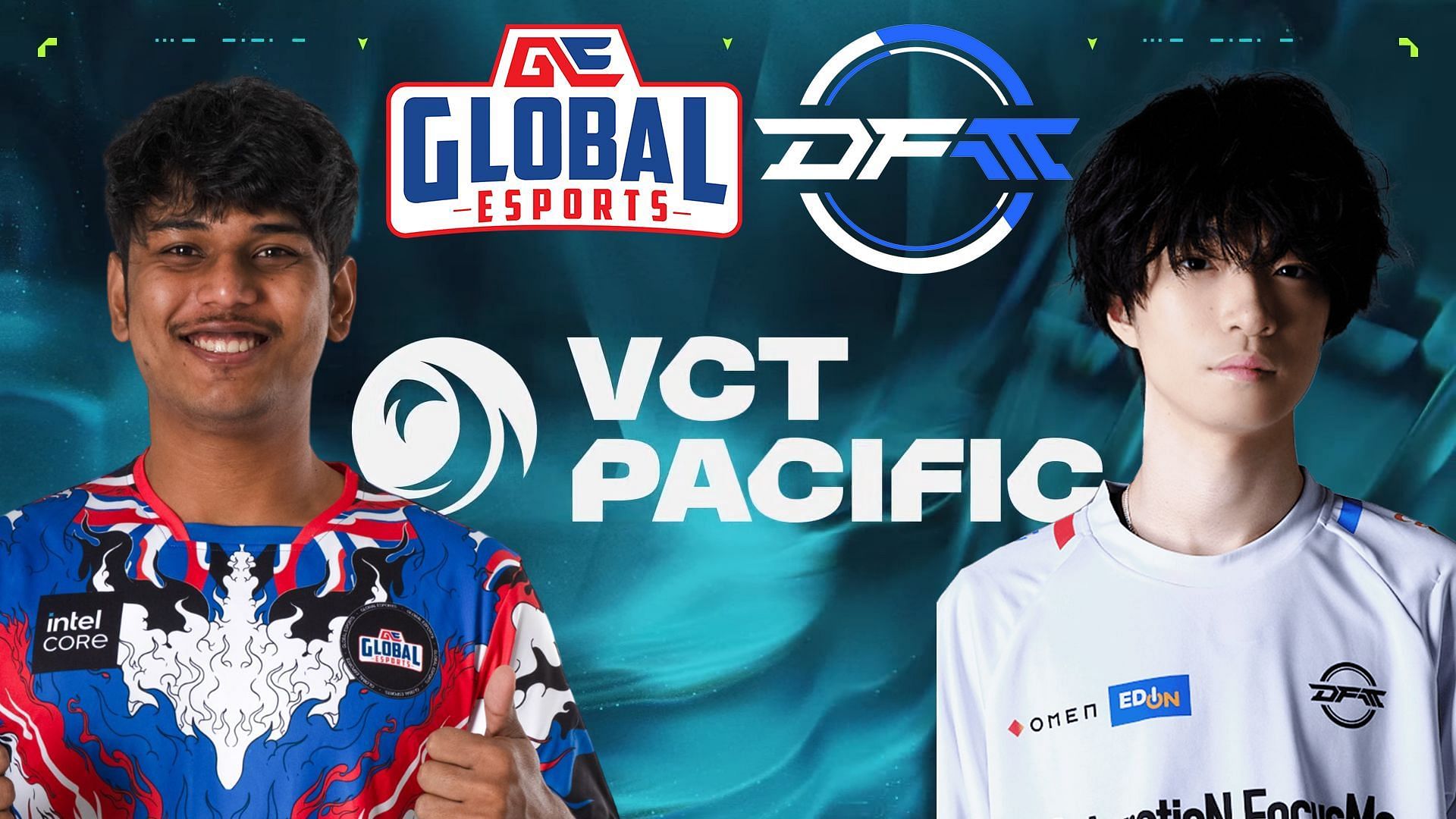 Global Esports vs DetonatioN FocusMe at VCT Pacific 2024 Stage 1 (Image via Riot Games || Global Esports || DetonatioN FocusMe)