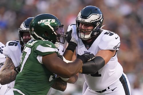 Cam Jurgens at New York Jets v Philadelphia Eagles