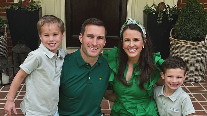 In Photos: Kirk Cousins and family celebrate first Easter in Atlanta days after Falcons move