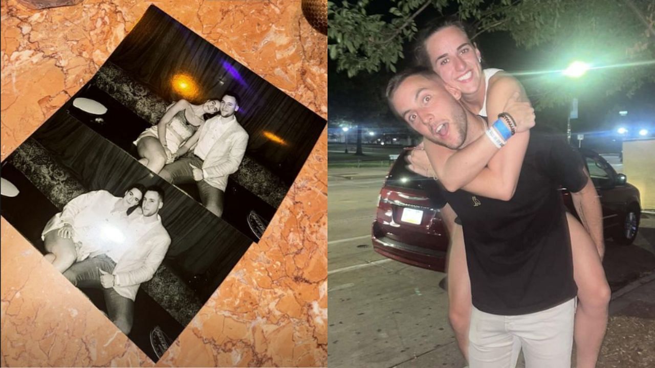 Caitlin Clark enjoys loved-up moment with boyfriend Connor McCaffery with sweet polaroid snaps from WNBA draft