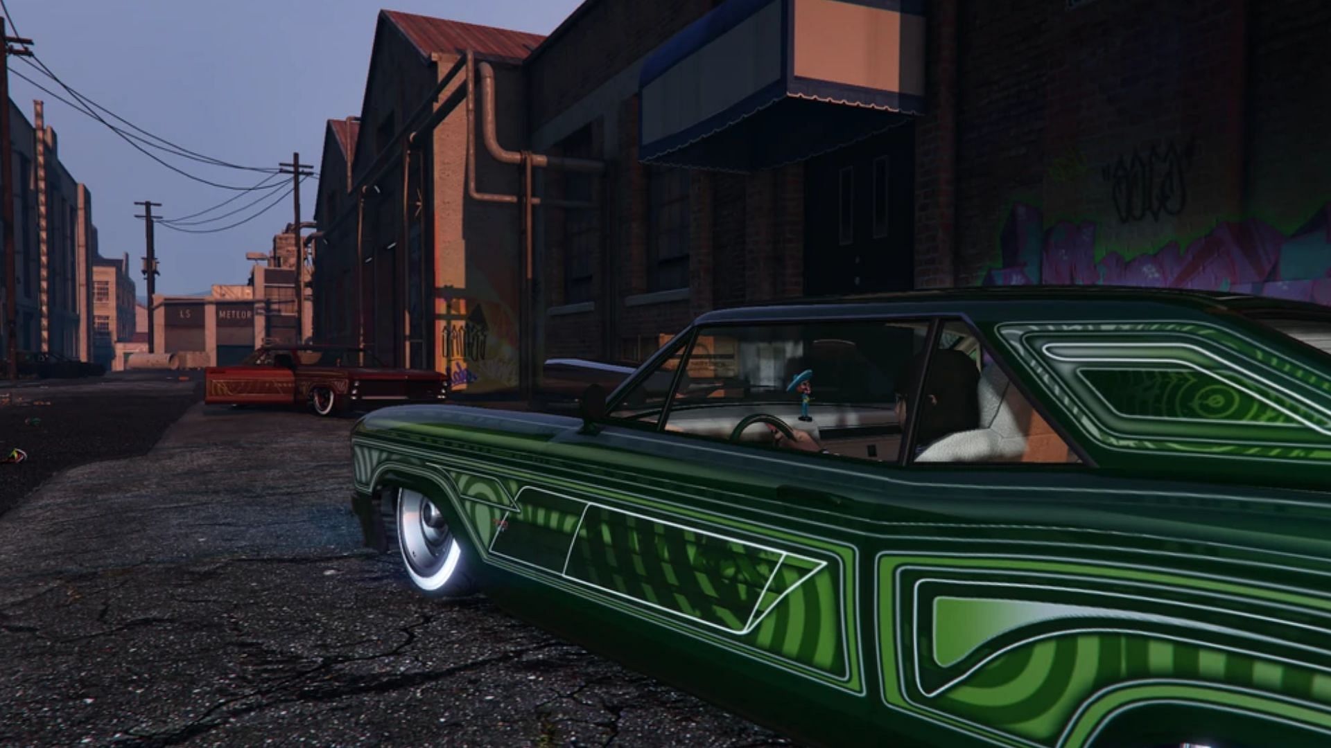 A screenshot from the Peace Offerings Lowrider mission in Grand Theft Auto Online (Image via GTA Wiki)