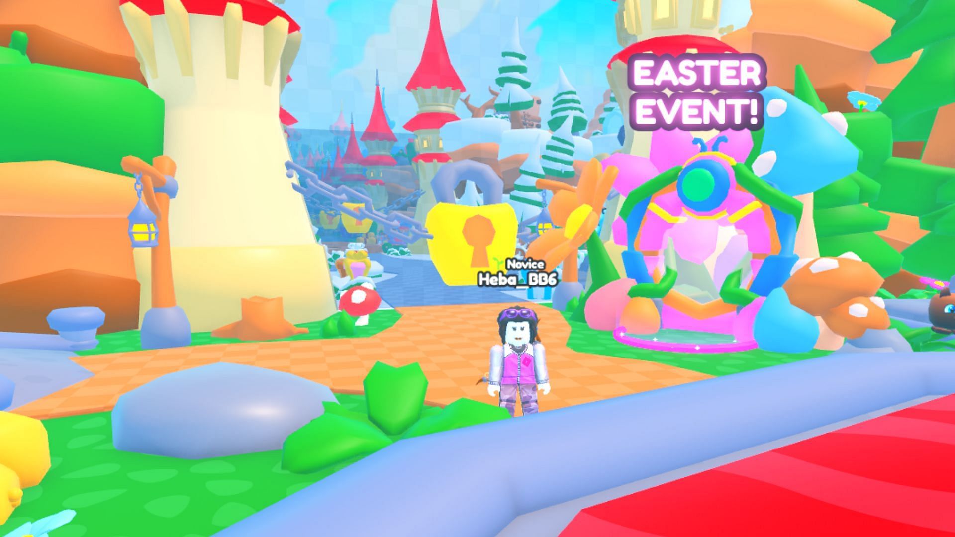 Easter Event in Bow Simulator (Image via Sportskeeda)