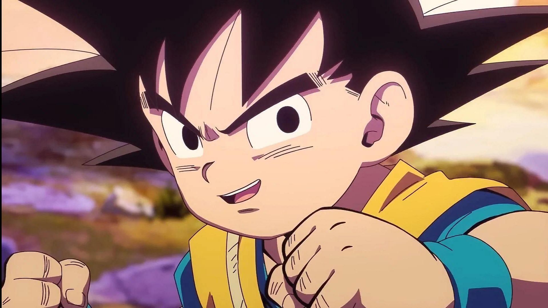 Kid Goku as shown in the anime (Image via Toei Animaton)