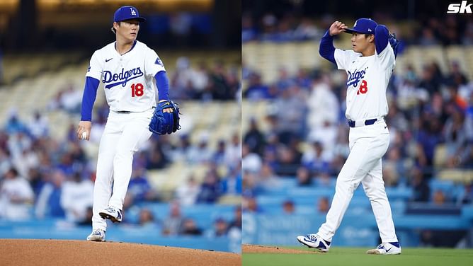 “I almost died” - Yoshinobu Yamamoto to Dave Roberts after jaw-dropping catch off 104.8 mph comebacker