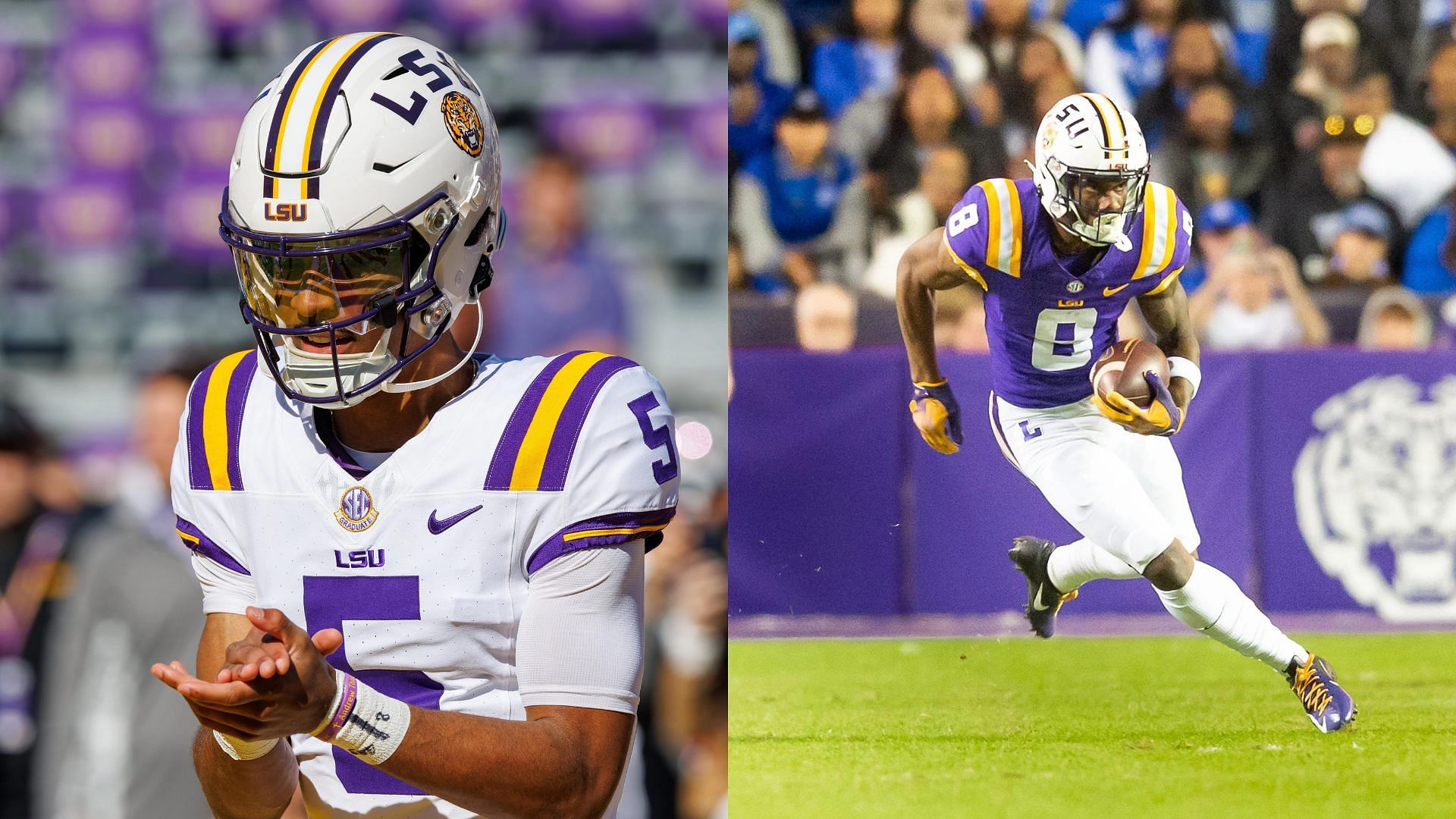 Jayden Daniels and Malik Nabers are among LSU players expected to be taken in the first round of the NFL draft
