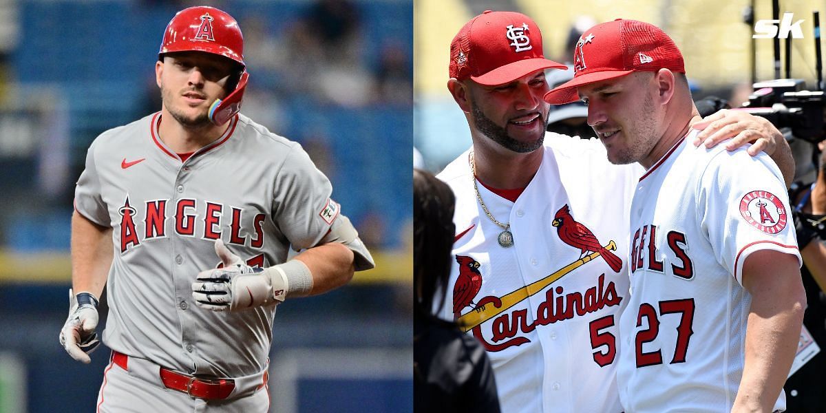Cardinals legend Albert Pujols lauds Mike Trout for his great start to new season