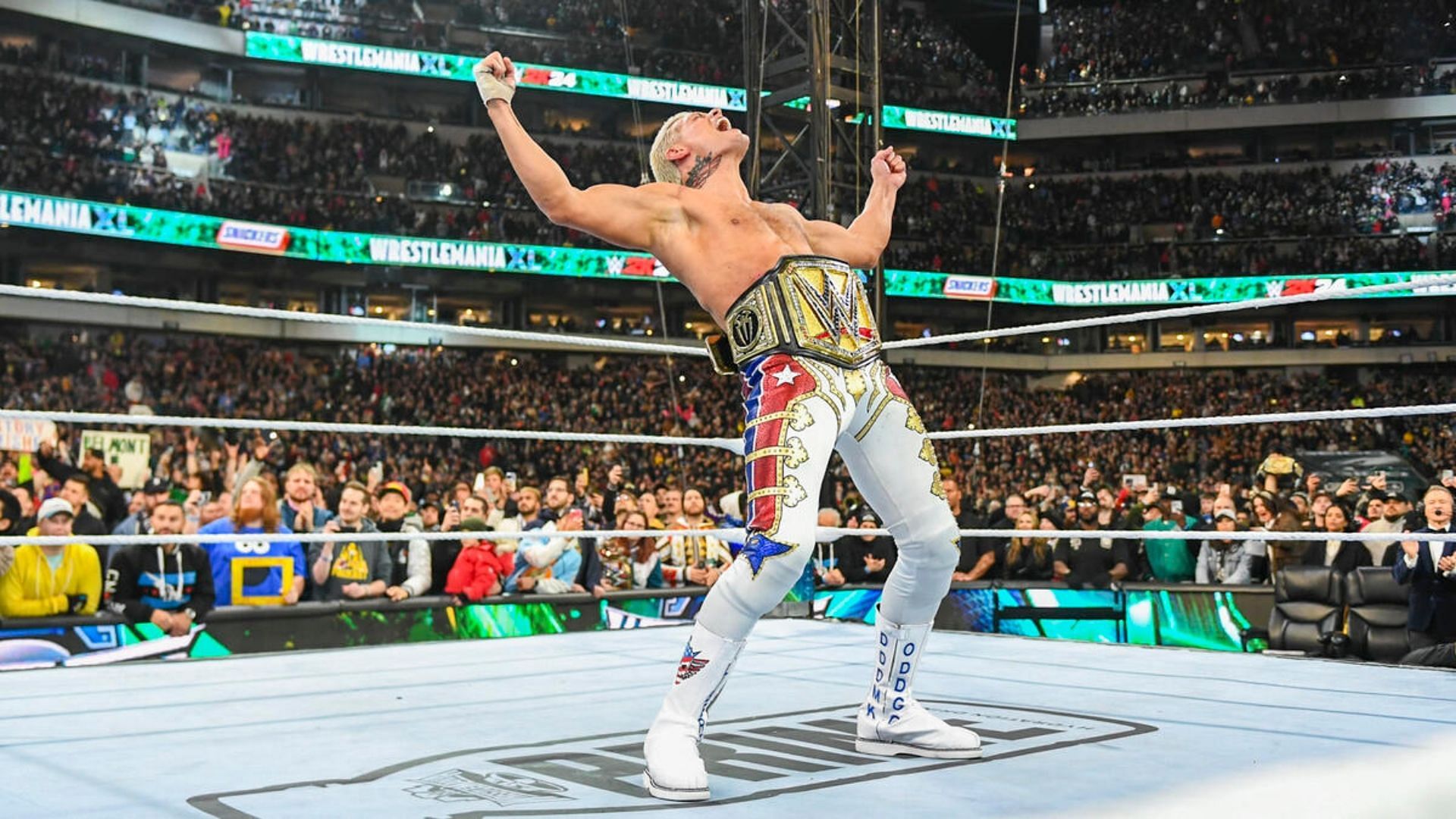 What was your reaction to Cody Rhodes finishing the story at WrestleMania 40? 