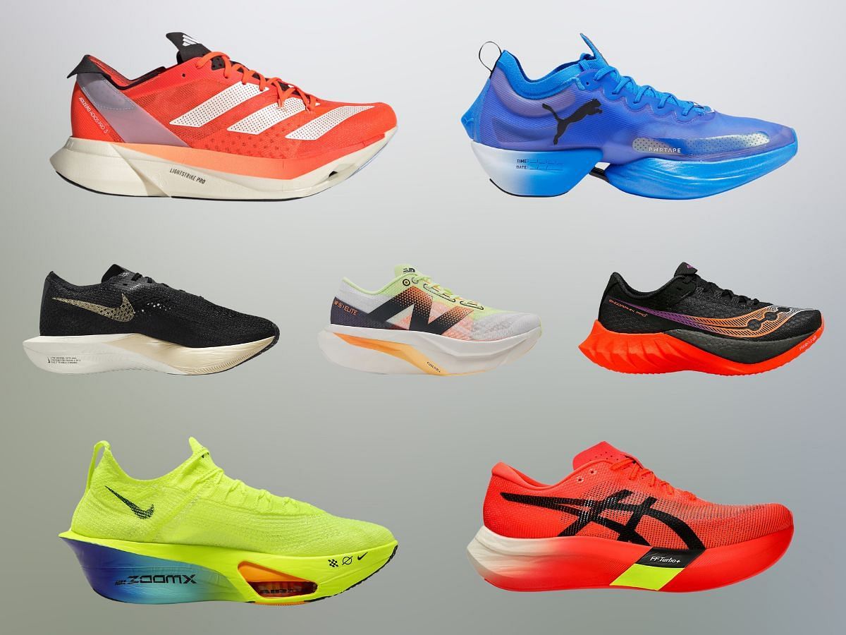 The best carbon plate running shoes (Image via Sportskeeda)