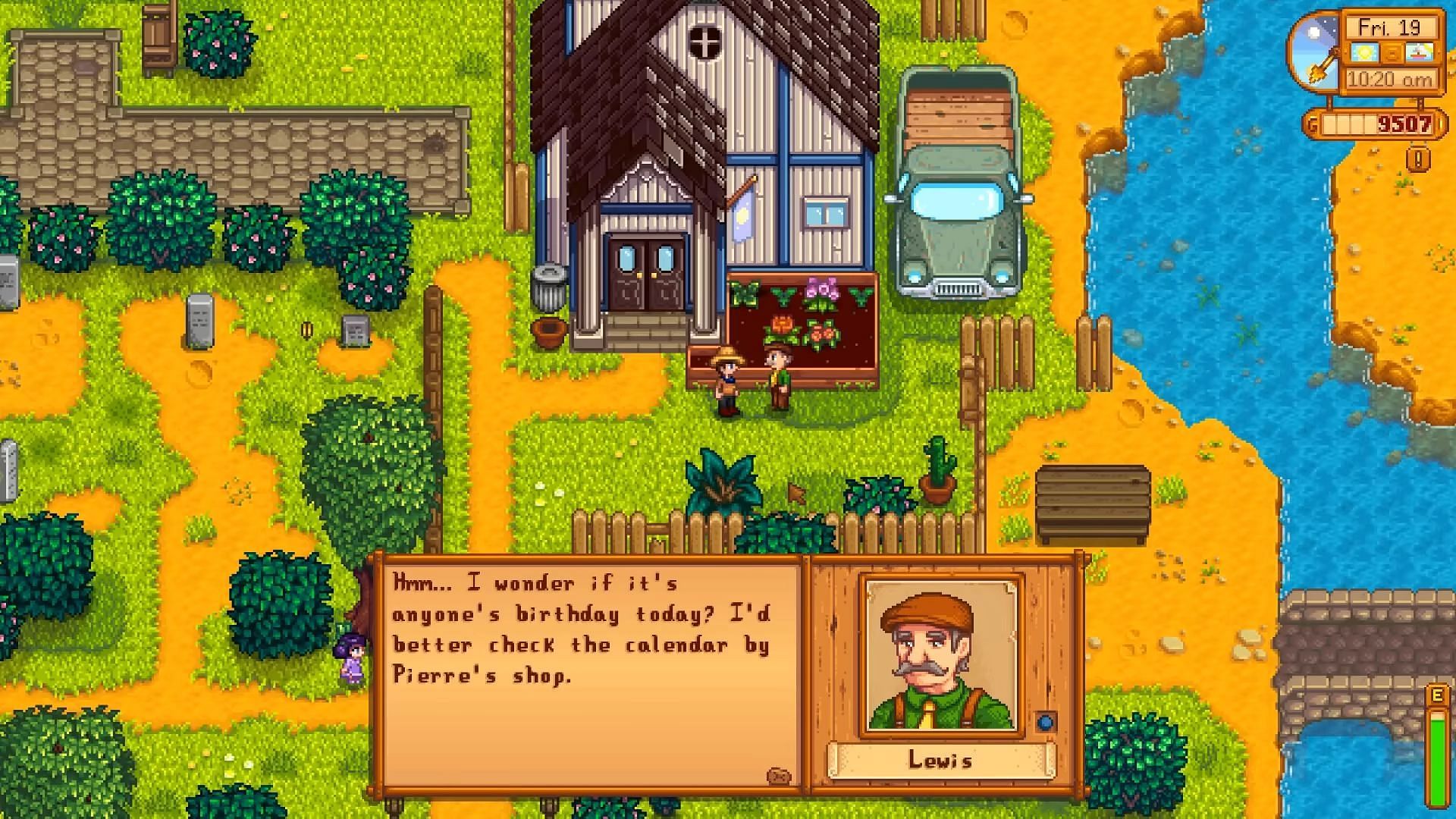 Birthdays in Stardew Valley gives you a bonus multiplier on Friendship Points (Image via ConcernedApe II Salmence on Youtube)