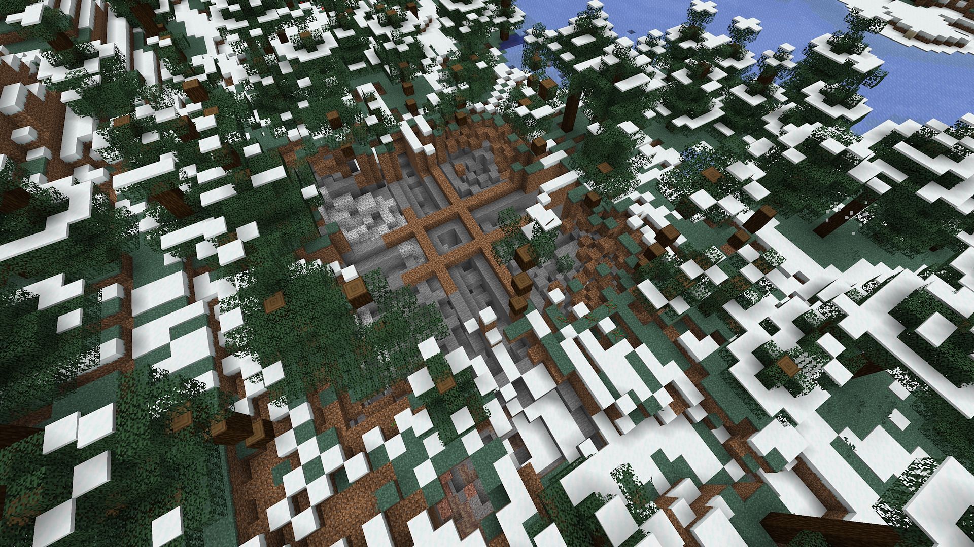 The neutron bomb has a huge destructive radius (Image via Mojang)