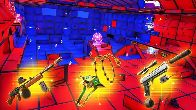 Fortnite Red Vs Blue Rumble Zero Build: UEFN map code, how to play, and more