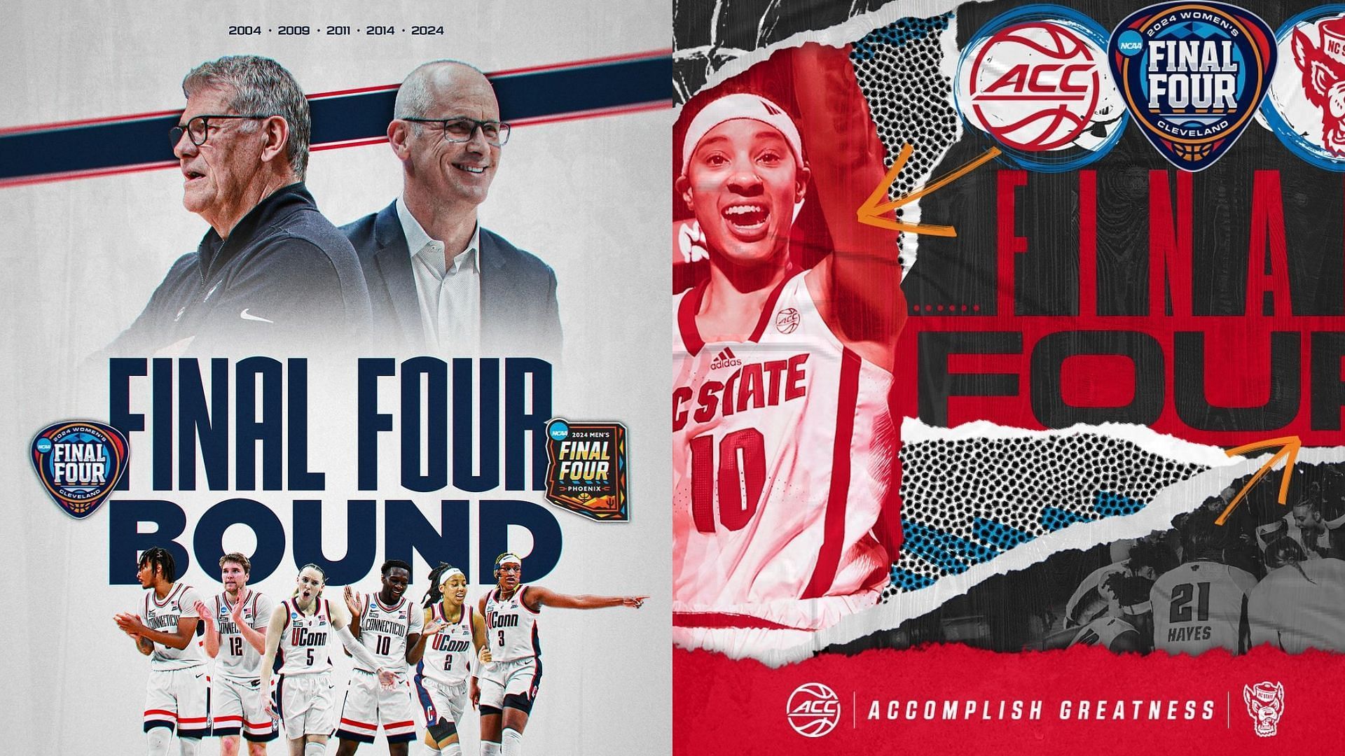 UConn and NC State break unique Final Four record