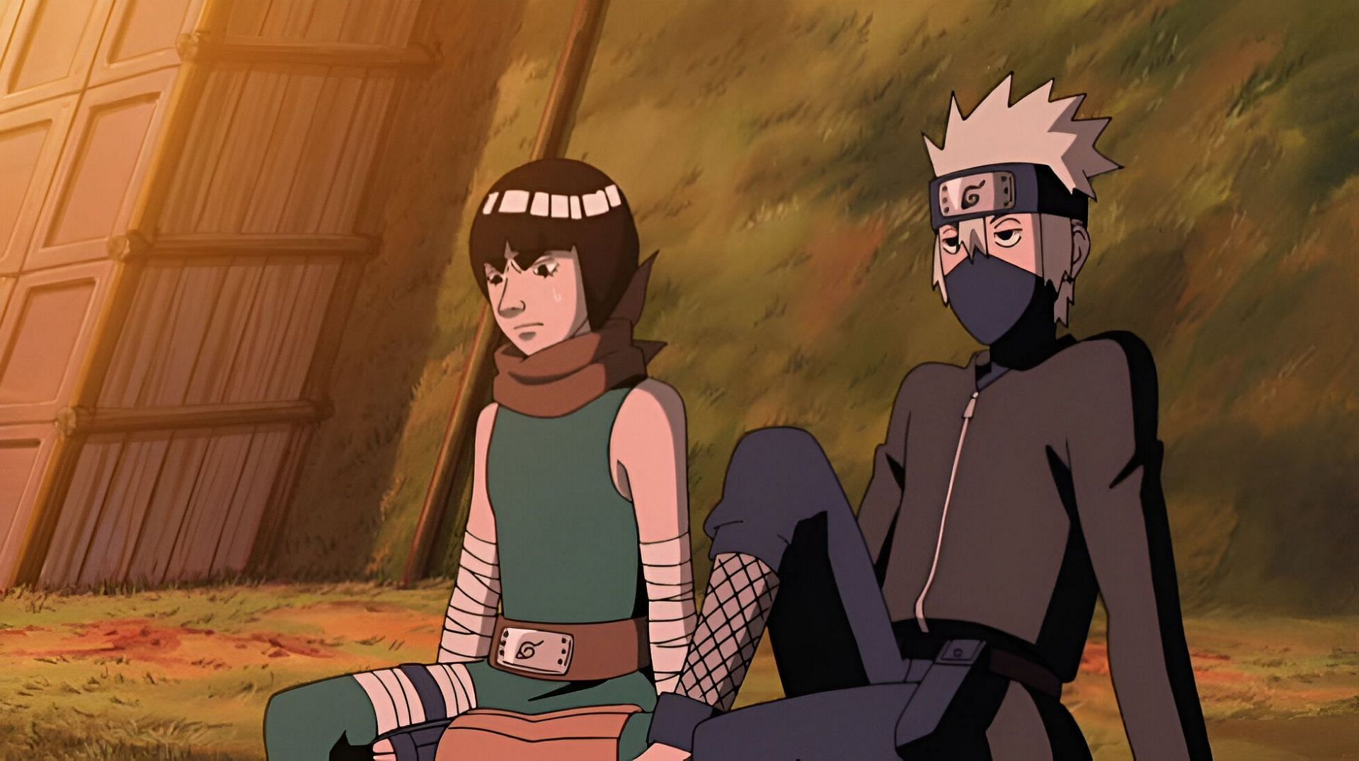 Might Guy (left) and the copy ninja (right) (Image via Studio Pierrot)