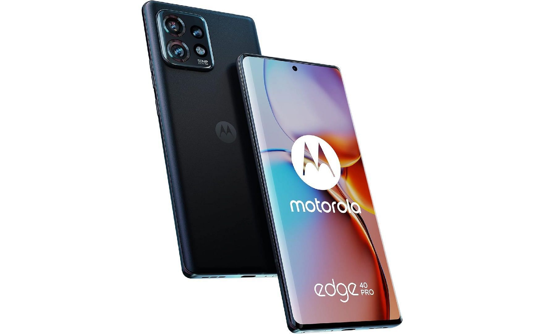 Motorola Edge 40 Pro 5G in Interstellar Black (Image via Motorola)