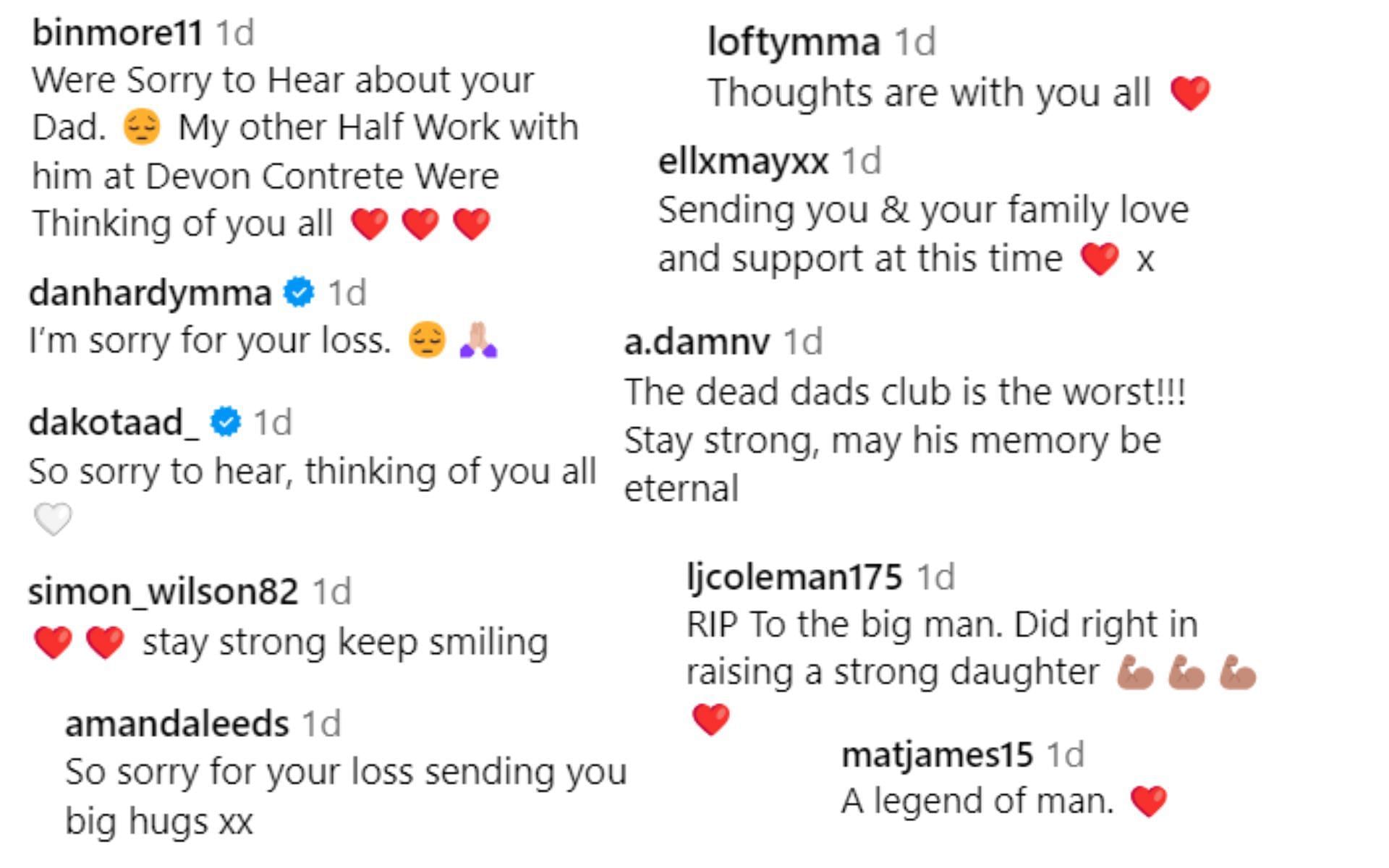 Screenshot of Sammy-Jo Luxton&#039;s post on Instagram