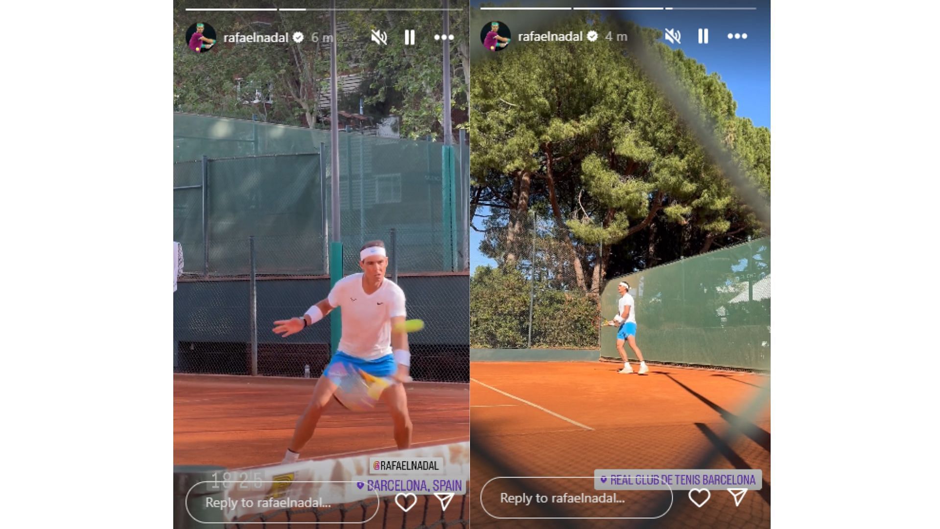 Source- Rafael Nadal&#039;s Instagram story